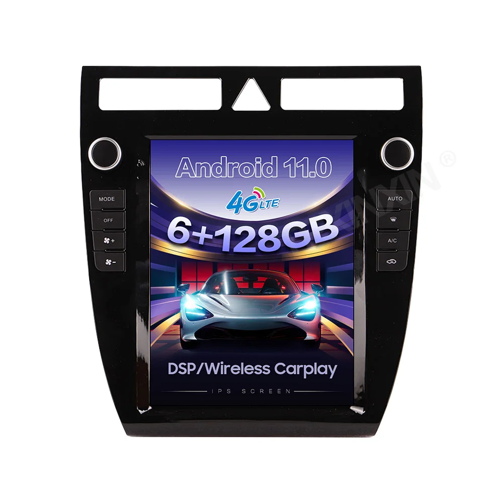 

Android 11.0 Tesla For Audi A6 1999 2000 2001 2002 2003 Vertical Screen Car Radio Multimedia Navigation