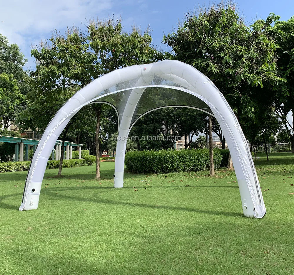 Promotional Transparent PVC canopy inflatable tent,  wedding transparent tent//