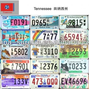 decorative license plates
