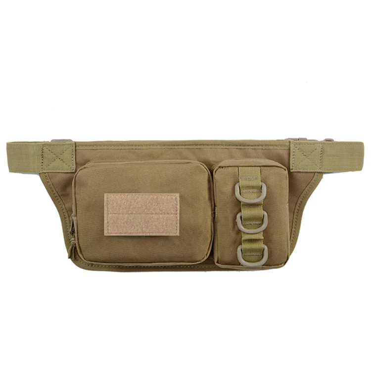 

Military Fanny Pack Tactical Waist Bag Pack Waterproof Hip Belt Bag Pouch for Hiking Climbing Outdoor Bum bag YDB-039, Khaki, black, army green, sandy, camouflage