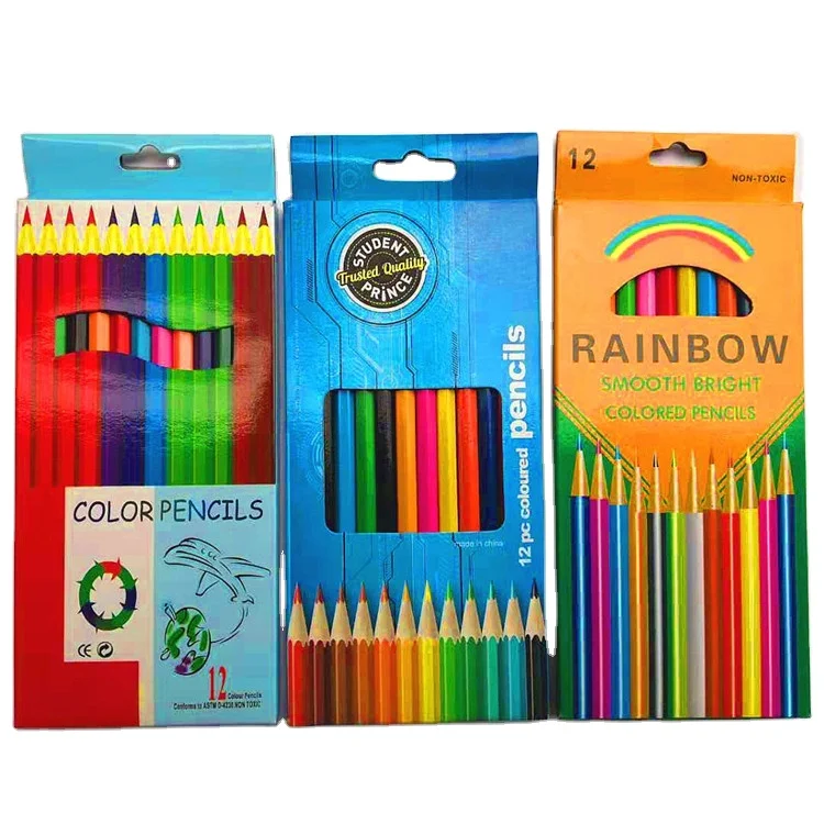 Rainbow Color Pencil - China Colored Pencil, Color Pencil