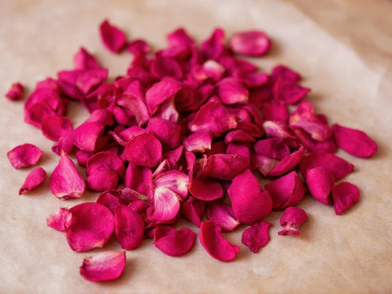 Dried Edible Rose Petals: Safe Culinary Uses & Storage