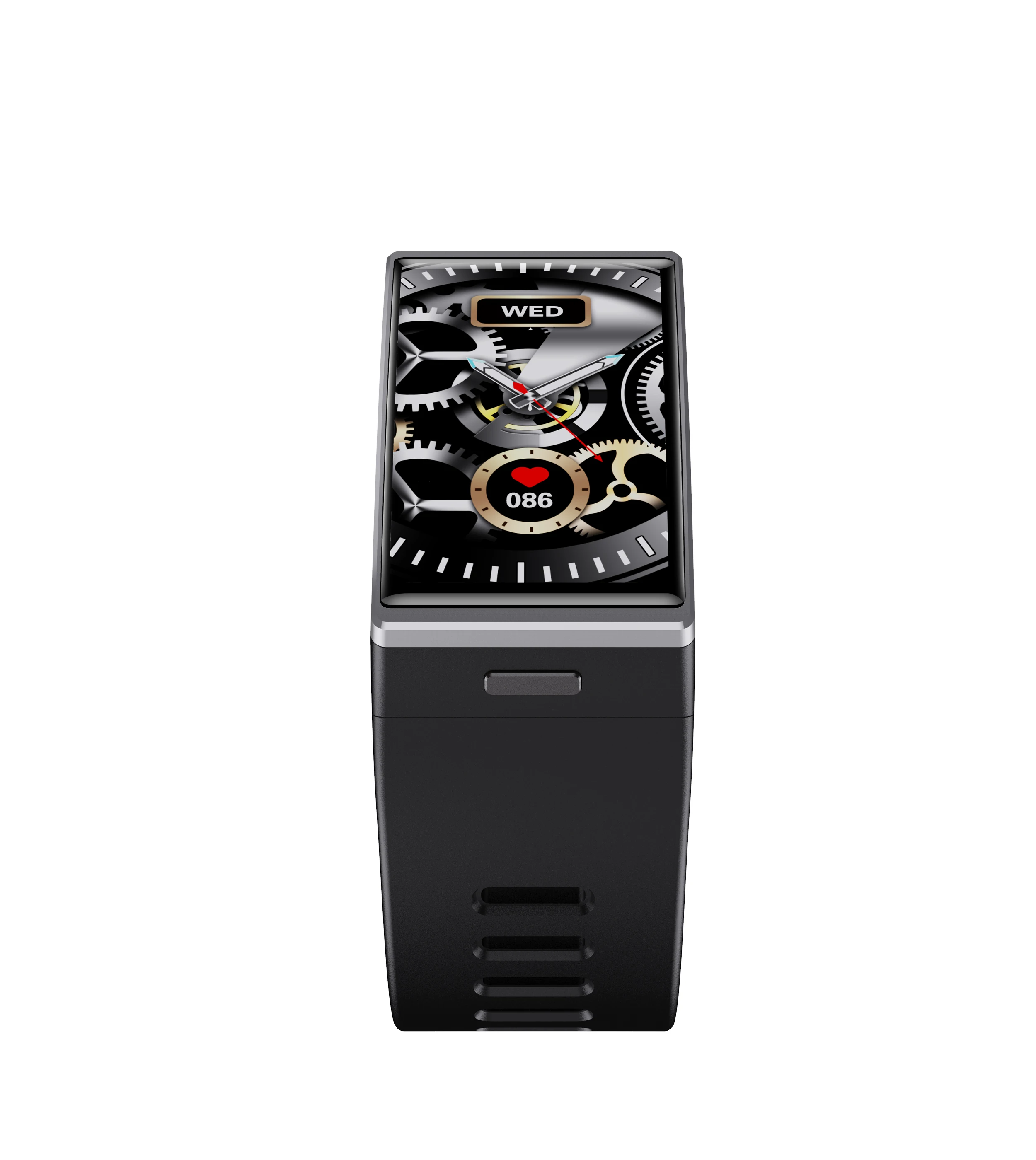 

New 1.91 Inch touch Large Screen Heart Rate Waterproof Bt Smart Watch Dm12, Balck