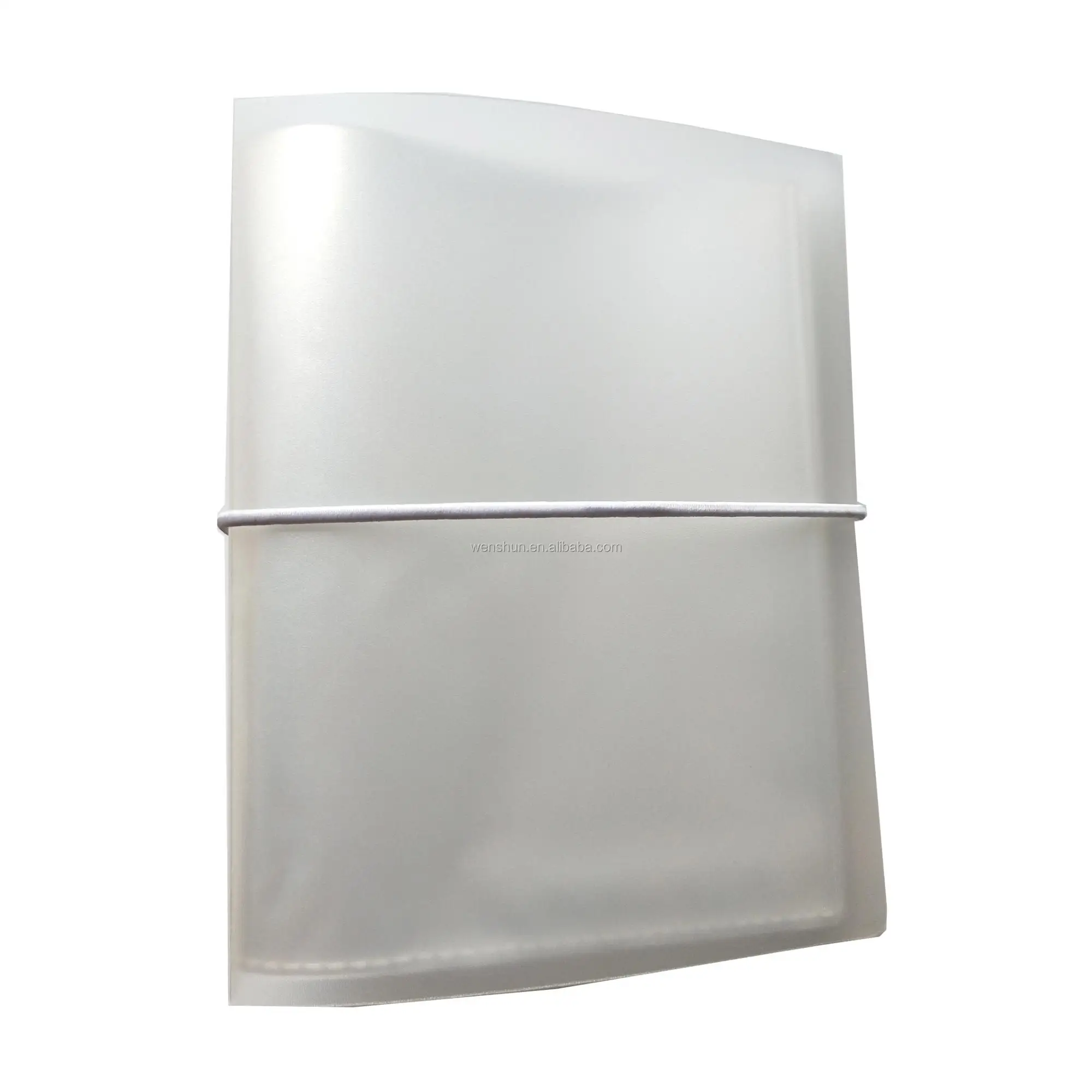 Hot Selling 4x6/5x7 Clear Cover Plastic Pp Photo Album With Elastic