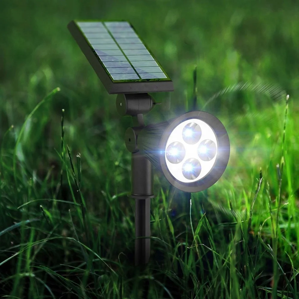 Long Working Time Buried Light Ground Disk Street Automatically Lamp Solar Spotlight For Outdoor Garden