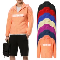 

Custom high quality sherpa fleece sublimation mens hoodies