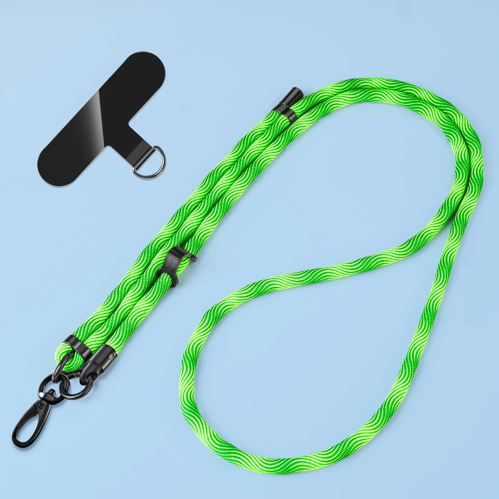 Cell Phone Rope Strap Accessories Universal Mobile Phone Lanyard  Crossbody Necklace  Strap Patch  Tether Adjustable length