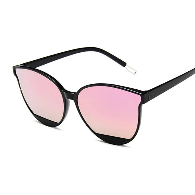 

UV400 Classic Oval Red Women Sunglasses Female Vintage Luxury Plastic Brand Designer Cat Eye Sun Glasses