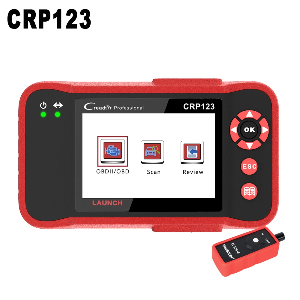 

LAUNCH X431 CRP123 obd2 scanner auto code reader Engine ABS SRS Transmission Diagnostic Tool for cars free update pk CRP123E