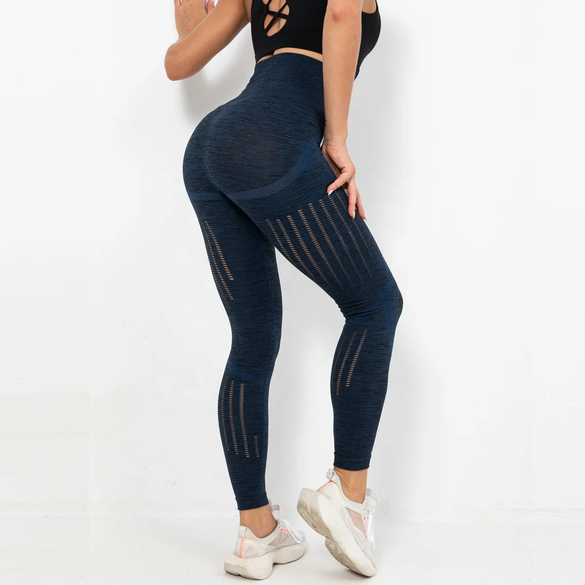 

High Waist Scrunch Butt Breathable Yoga Leggings