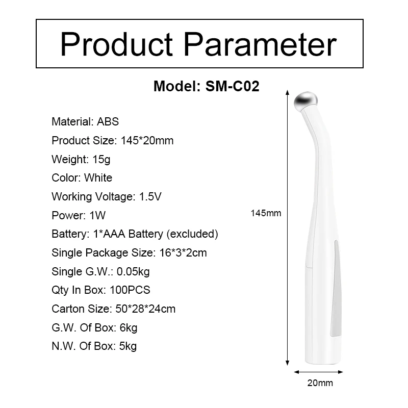 Mini Electric Instrument Relaxing Facial Massage Ionic Eye Facial Massager Portable Pen Eye Massager