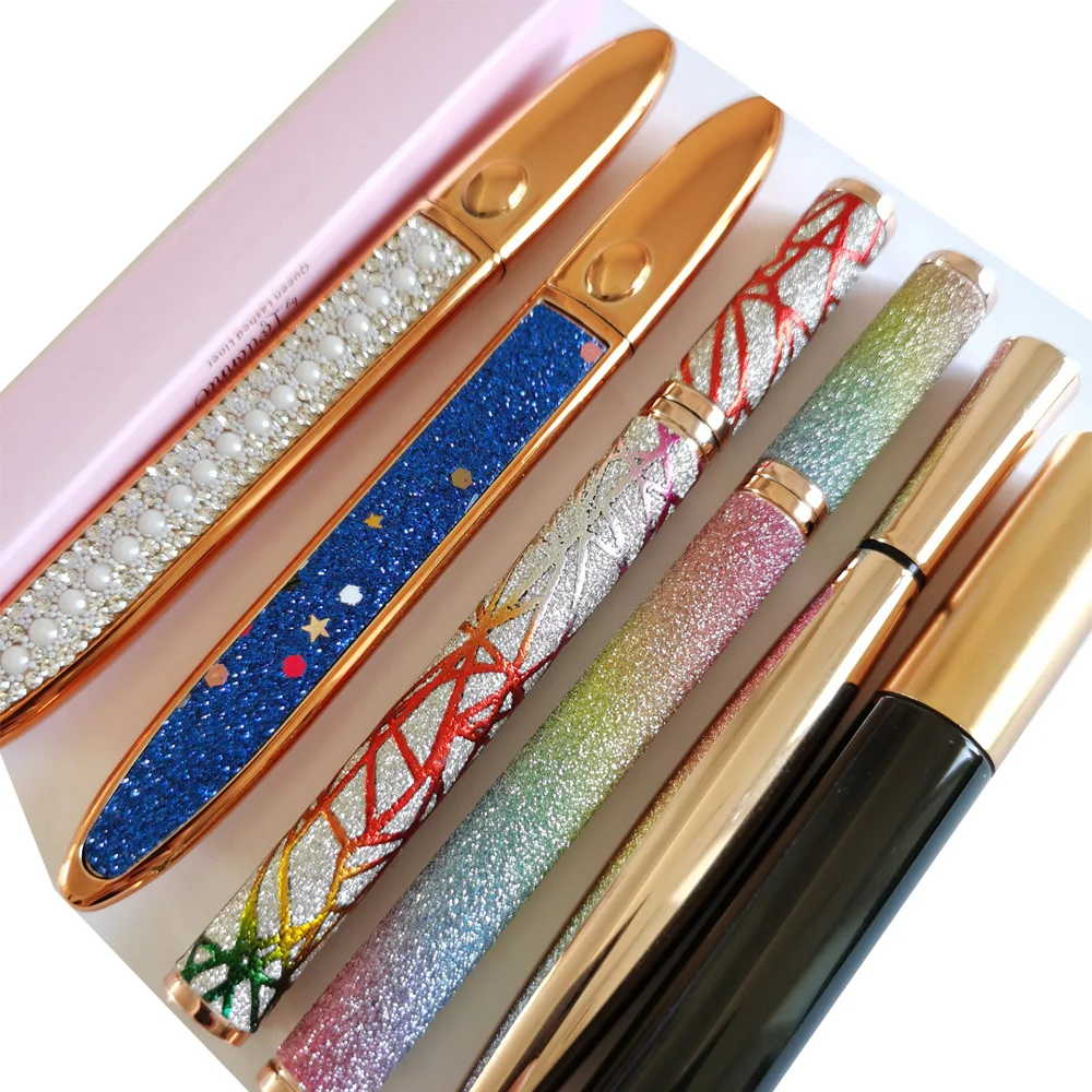 

2022 Waterproof Custom Logo Eyeliner Lash Glue Eyelashes Pen Adhesive Magic Eyeliner Pen For Strip Eyelashes