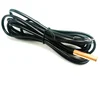 black NTC 10K sensitive flat cable 2 cores 1.2m