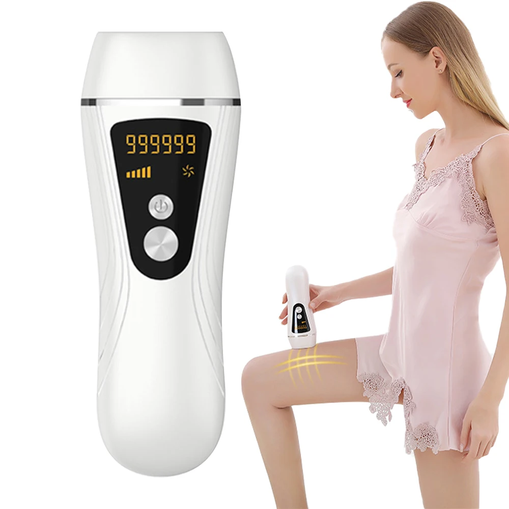 

IPL Laser Hair Removal Machine Epilateur Laser Epilator Epilatore Luce Pulsata Photon Beauty Apparatus Permanent Hair Remover, White green