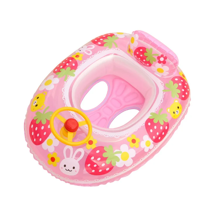 

2021 Most Popular High Quality Plastic Inflatable Baby Float Seat Inflatable Swimming Ring For Kids, As pic