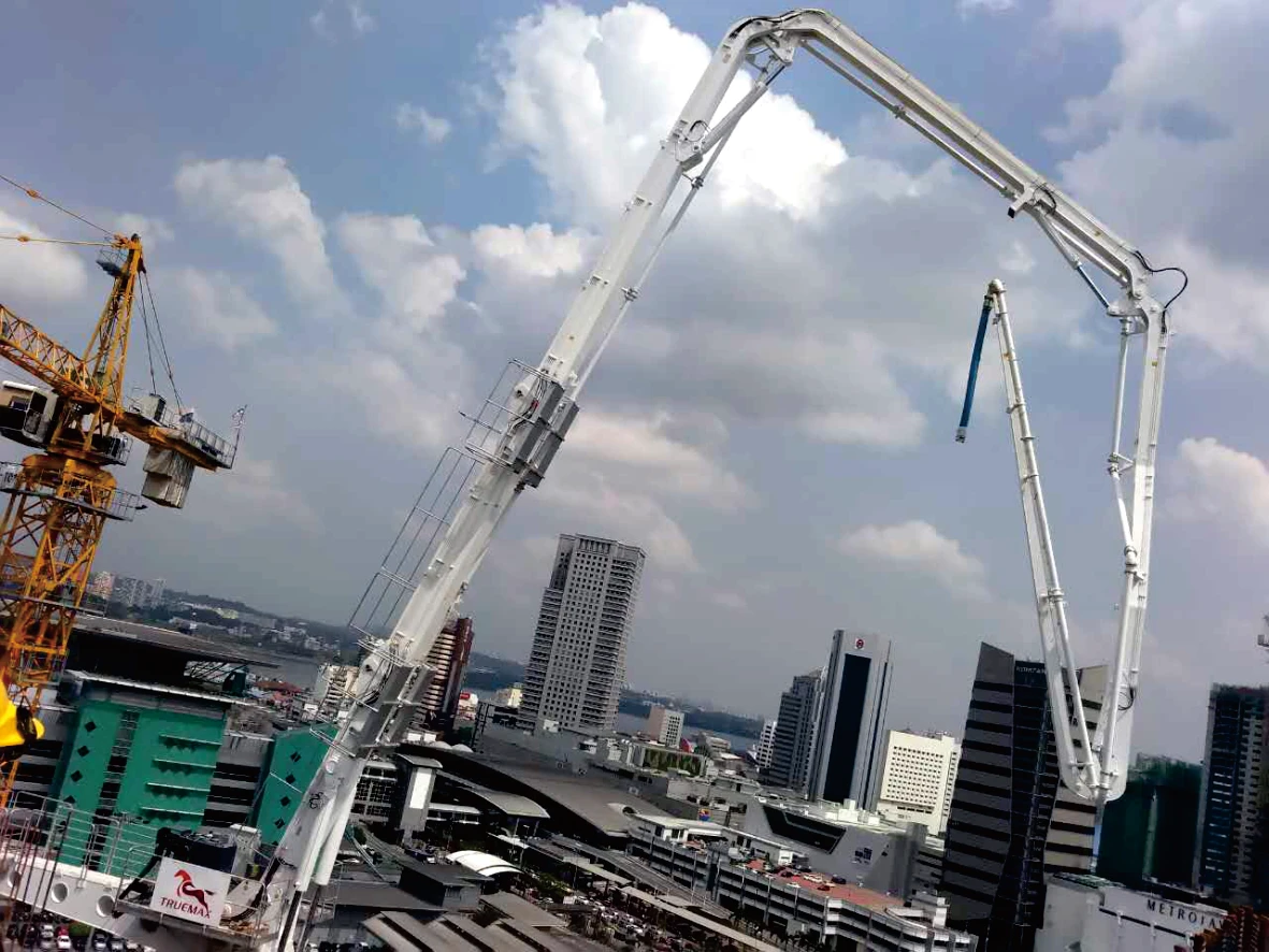 Truck Mounted Boom Pump Schwing Putzmeister Twin Wall Delivery Concrete Pump Spare Parts Pipes