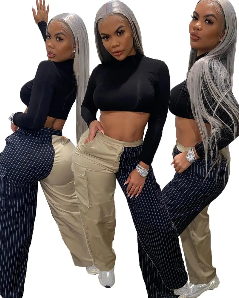 

B34739A 2020 New fashion women casual overall pants