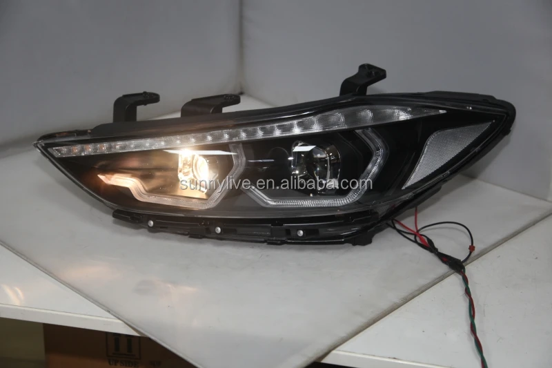 devil eye LED  headlight For HYUNDAI  Elantra  2017-2019   year LF