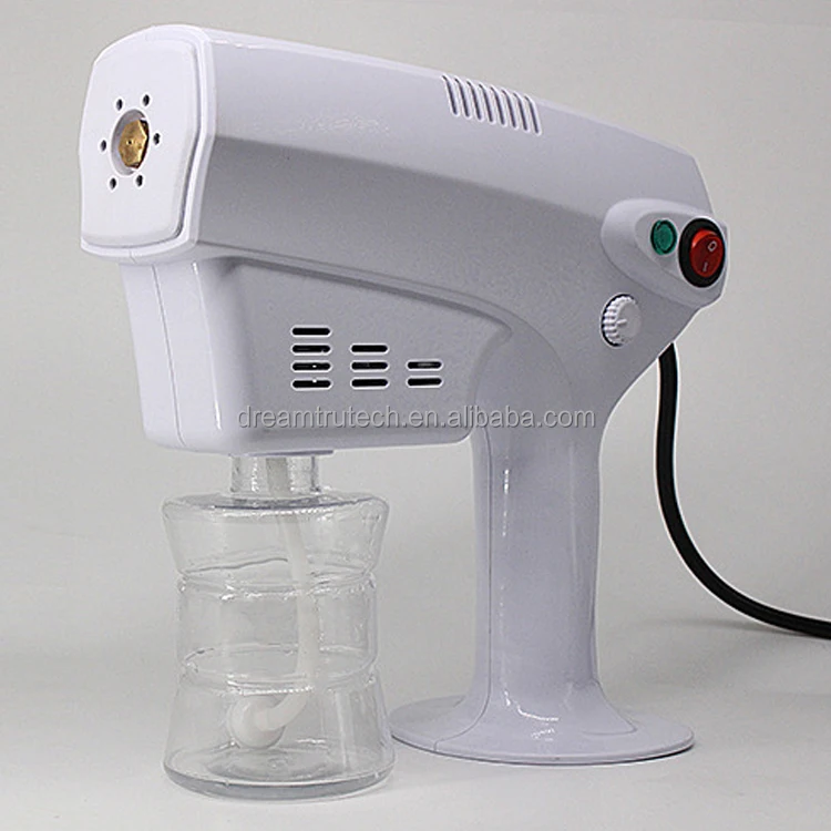 

professional micro mist handheld hair spa steamer for beauty salon, White, silver, blue,brown