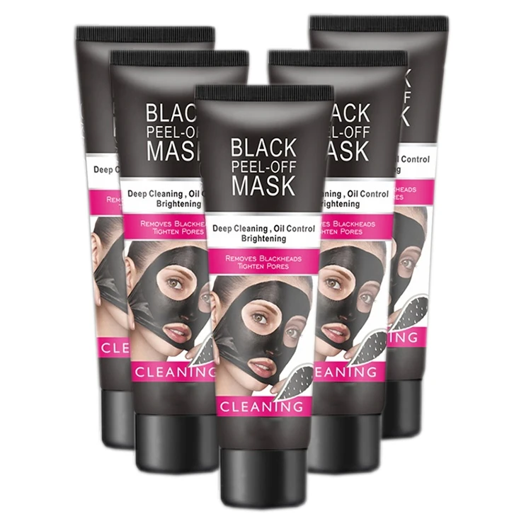 

Private Label Organic Natural Cheap Black Facial Mask Beauty Face Mask Wholesale Blackhead Peel Off Nose Mask Wholesale OEM