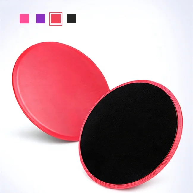 

Wholesale Multi-Function Gliding Discs Dual Sided Exercise Core Sliders, Black, purple, pink, red or customized