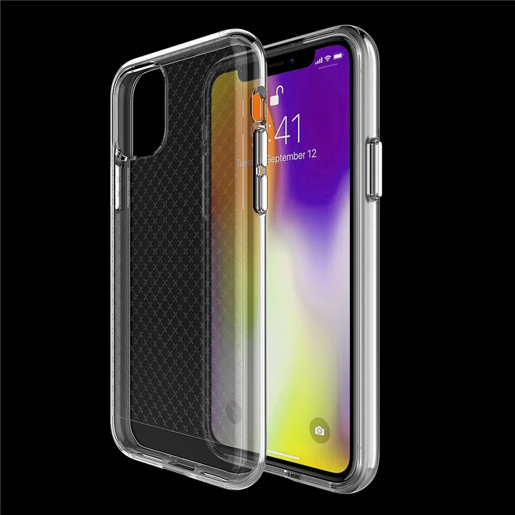 For iphone 11 Pro case Clear Luxury Crystal TPU Transparent Premium Phone Case
