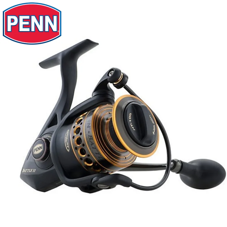 

Saltwater Spinning Penn Battle Fishing 30kg drag fishing spinning PENN reel reel pancing, Black