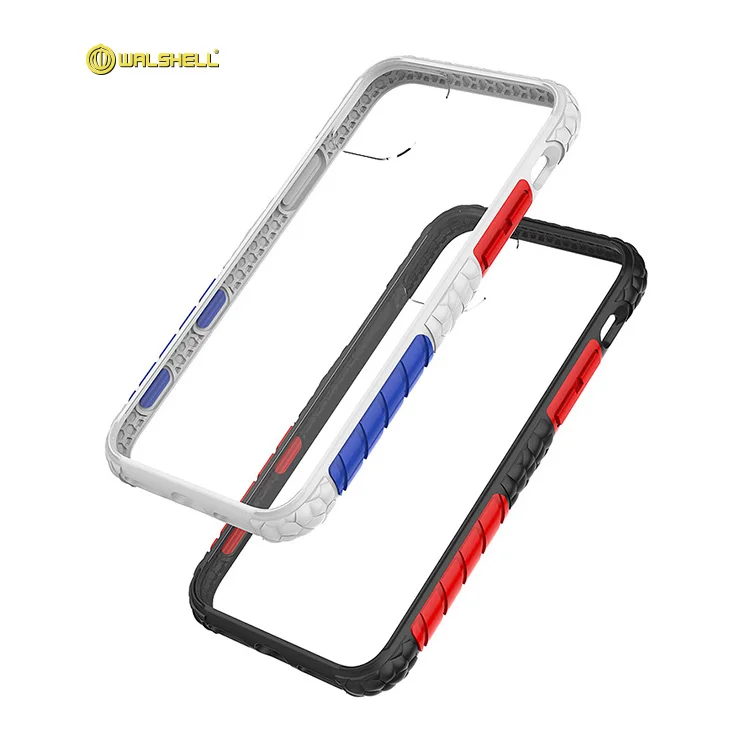 

2019 new fashion sport full cover shock proof durable mobile phone case for iPhone X XS MAX XR XI 11, White+pink,white+blue red