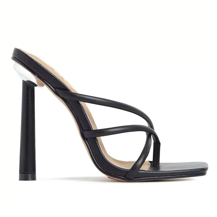 
Ladies Mules High Heel Slippers Shoes Trendy Mules Women Wholesale Heels Ladies Slippers Heel 