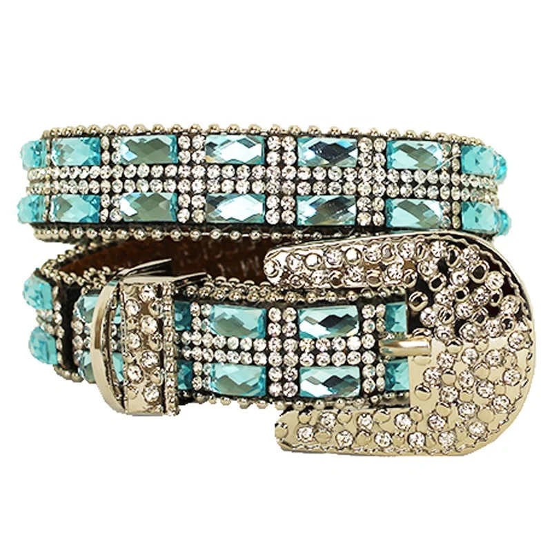 

Luxury Western Rhinestone Dog Collar Bling Bling Leather Pet Collar