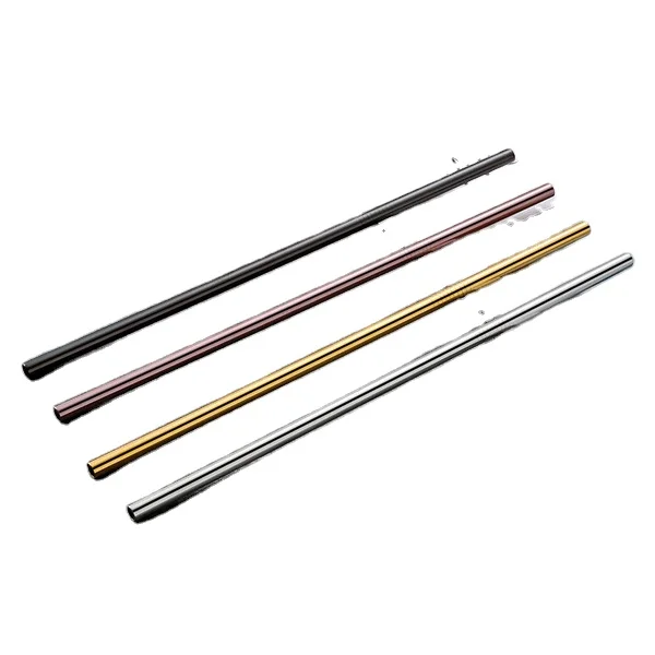 

Custom Logo Stainless Steel Bubble Tea Straw Reusable Metal Boba Straw, Can customized