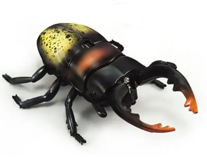 

Pet Tricky Toys Remote Control Insect Beetle Infrared Control Stag Beetle Realistic Electric Remote Control Animal Cat Toy