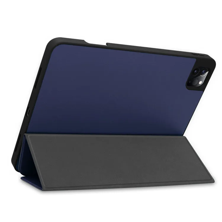 

Amazon Hot Sale Tri-fold Shockproof Flip 11"tablet Protective Case With Pen Slot Cover For Ipad Pro 11 Inch 2020