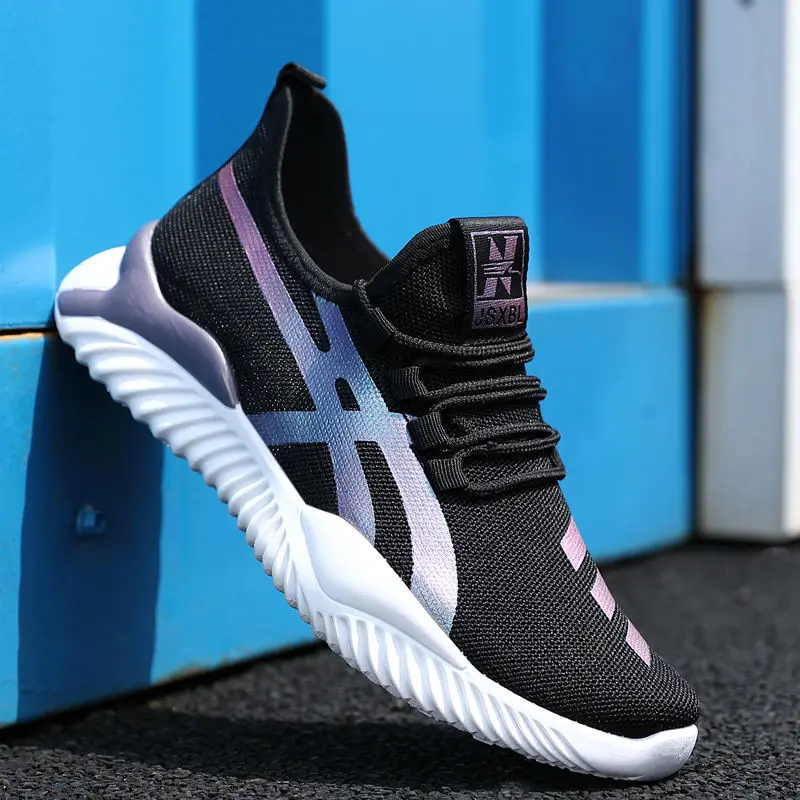 

Custom Brand 2020 Running Fashion Sneakers Casual Sport Shoes For Men, White, black