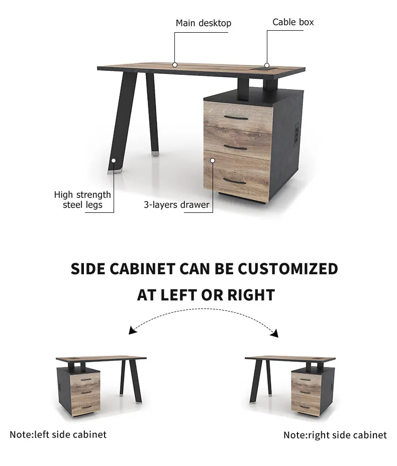 Simple Office Furniture Commercial Furniture 2 Person Open Office Modern Private Office