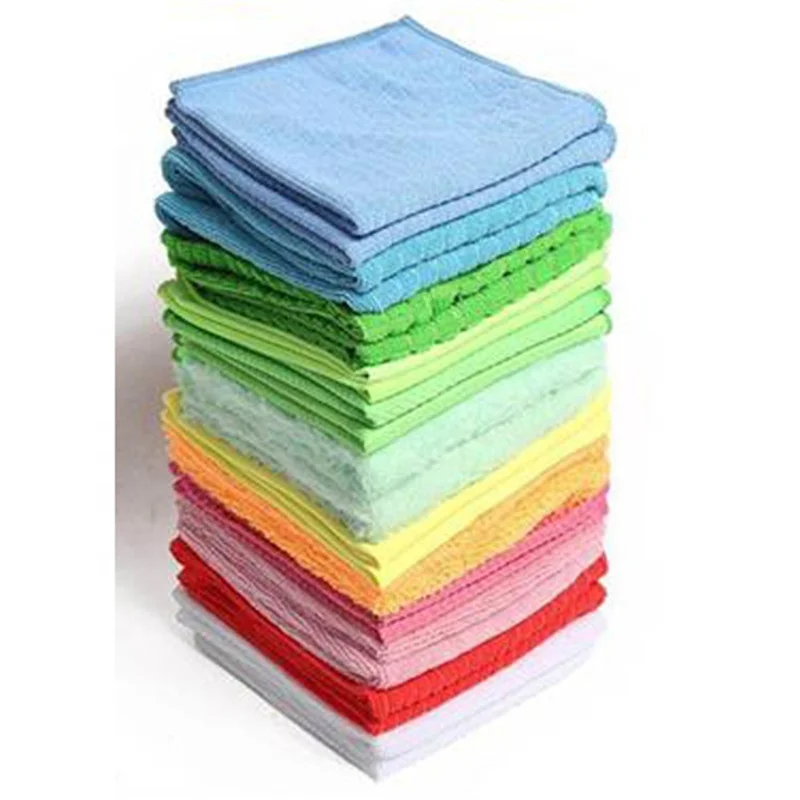 

Cheap Wholesale Microfiber Clean Wash Kitchen Dish Cloth, Blue/green/yellow/pink