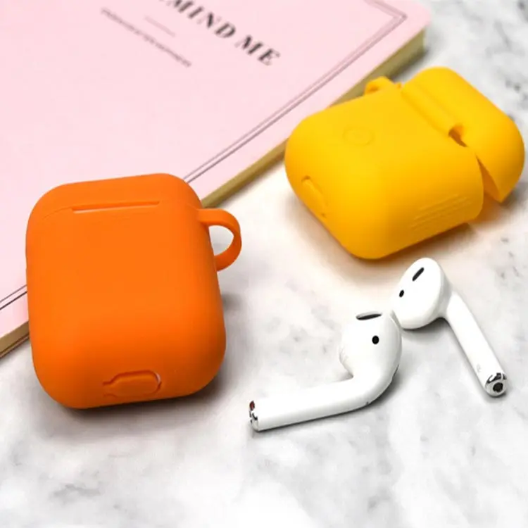 

High Quality Protective Portable Case Shockproof Dustproof Anti-skid Silicone Earphone Protective Case for airpods 2 3, Custom color