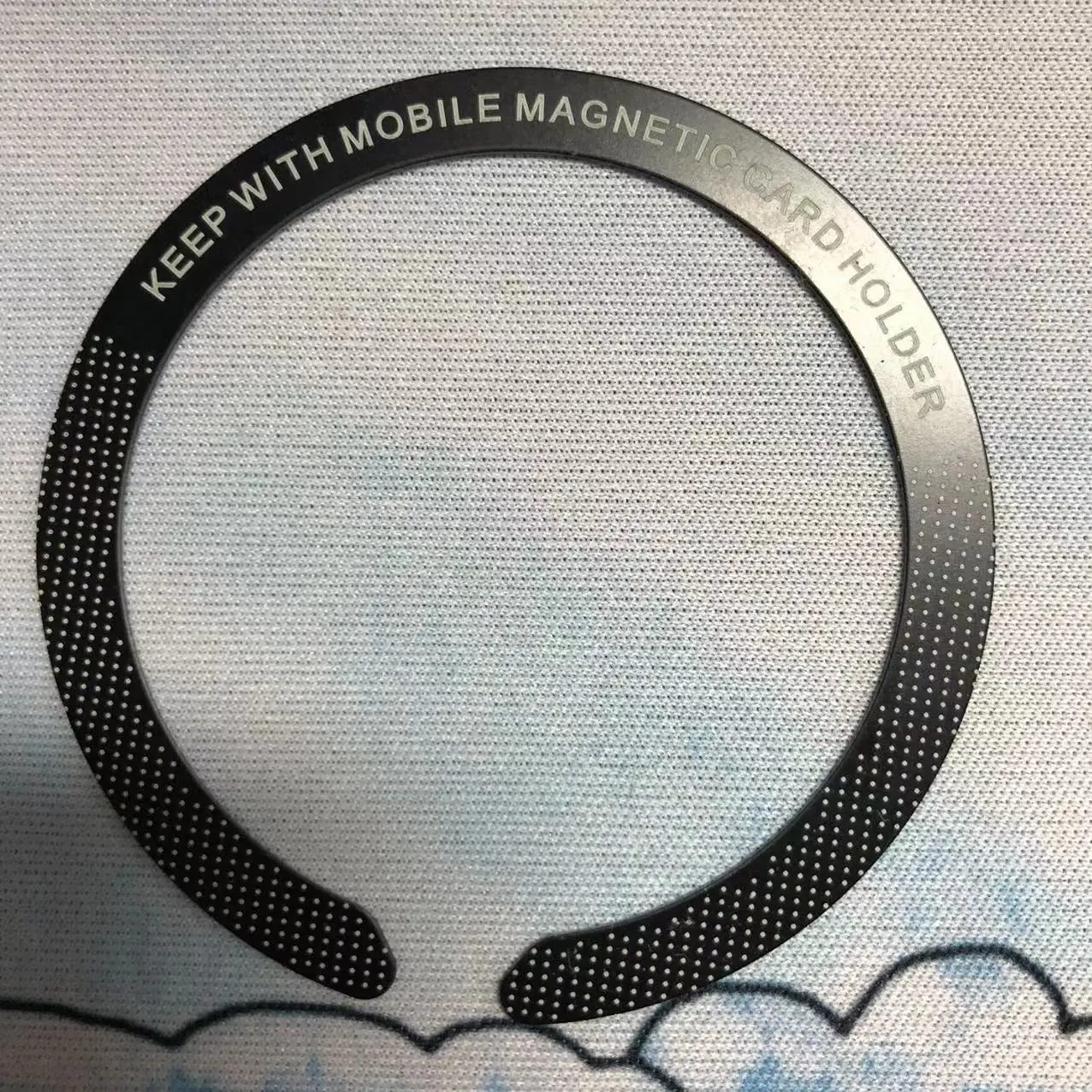 

For MagSaf Wallet Magnetic Wireless Charger Stand Round Magnetic Metal Iron Plate Sticker Magsaf Ring