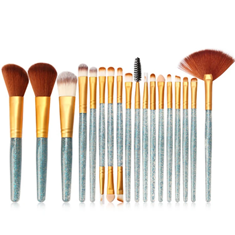 

Beginner Makeup Tool Set 18Pcs Wool Makeup Brushes