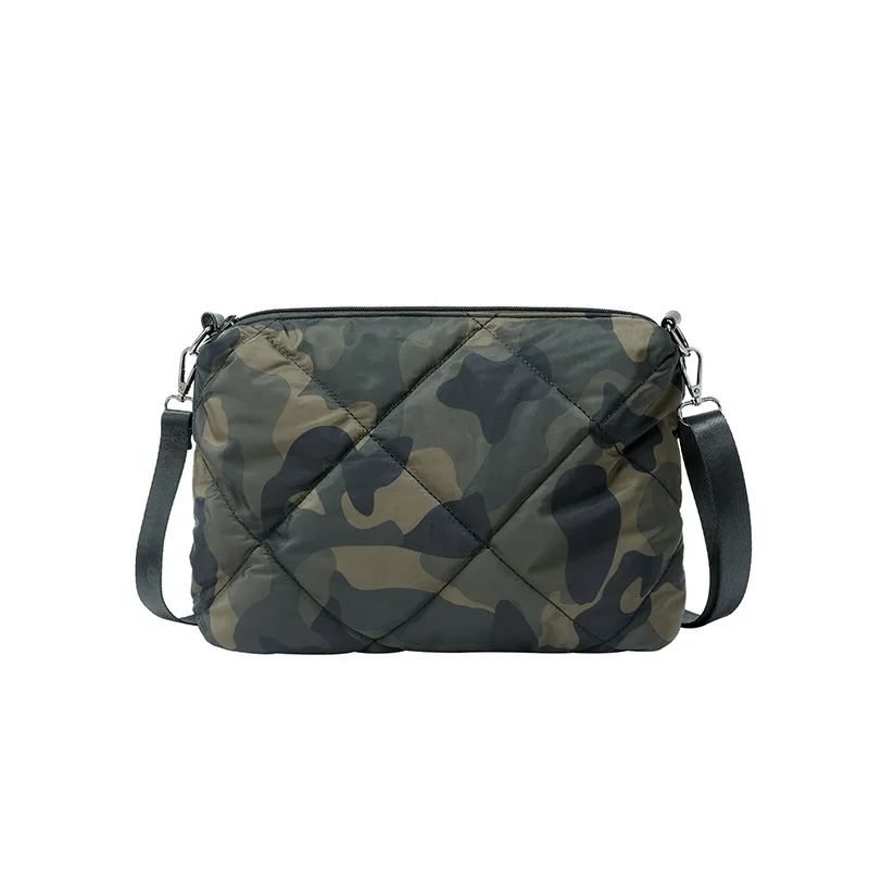 

UHP 2022 women hot sale winter fall autumn large capacity puffer crossbody bag ladies puffer tote shoulder bag tote handbags