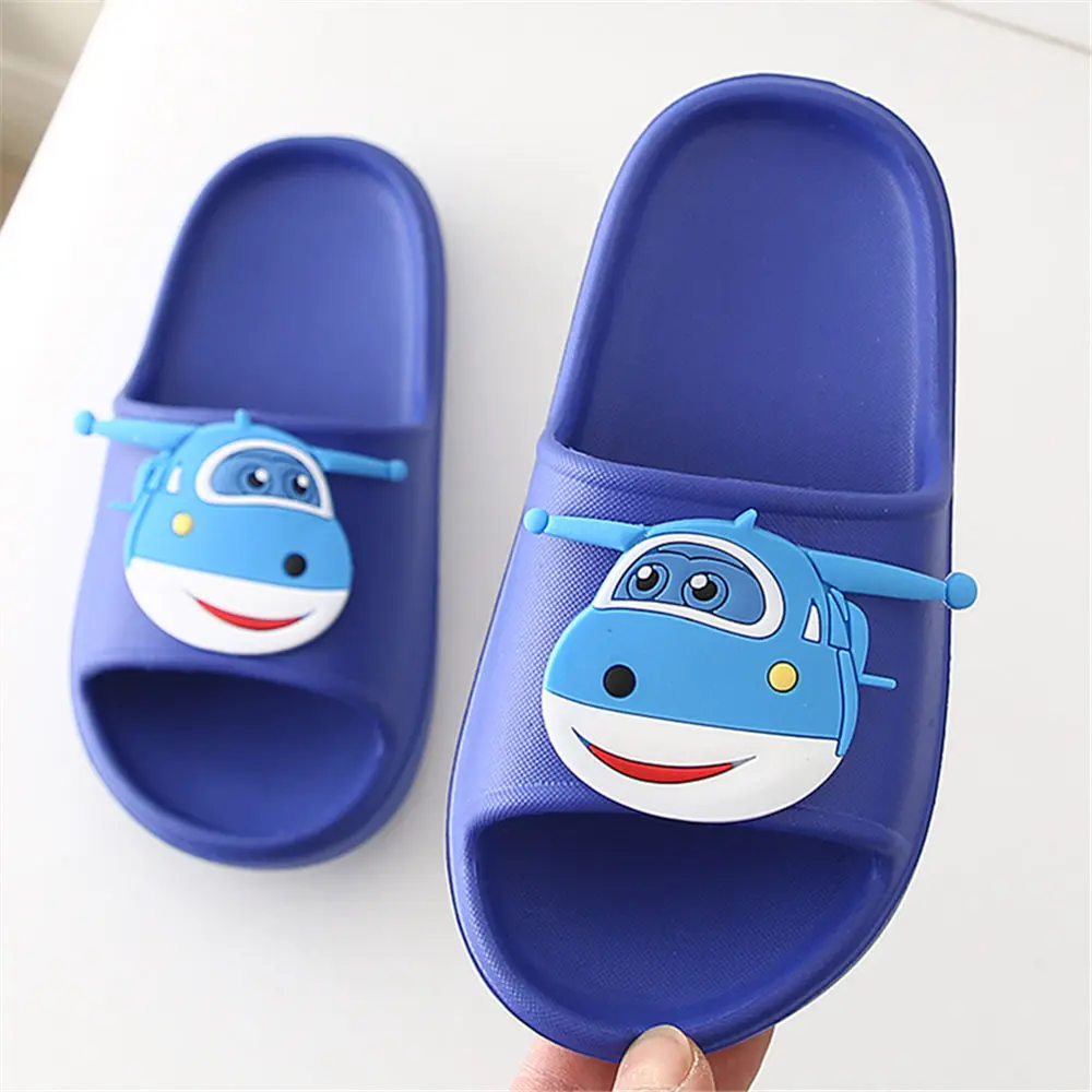 

Children's slippers summer soft-bottom bathroom sandals and slippers