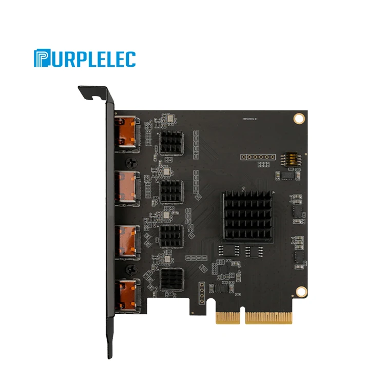 

Wholesale PCIE Internal support 1080P 60FPS image interlaced 4CH HDMI Video Capture Card for Broadcast of big games