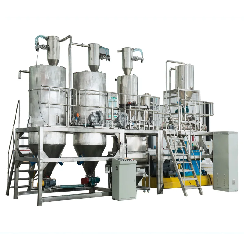200-260kg/h Double Screw Food Extruder Floating Fish Feed Production Line Machine