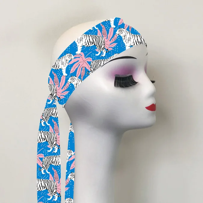 

Wholesale Satin Women Bonnet Designer Bonnets and Durags head ties With Custom Logo luxury famous brand logo, Custom deisgns