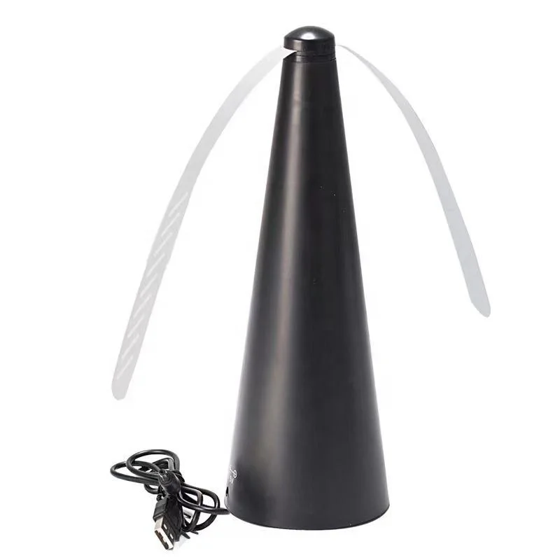 

Dropshipping Hot Sell Fly Housefly Trap Fan Table Fly Repellent Fan, Black