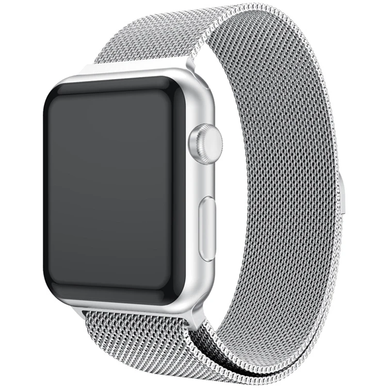 

Hot Replacement Stainless Steel Quick Release Milanese Loop Watch Band Pulseira Strap For Apple Watch, Many colors