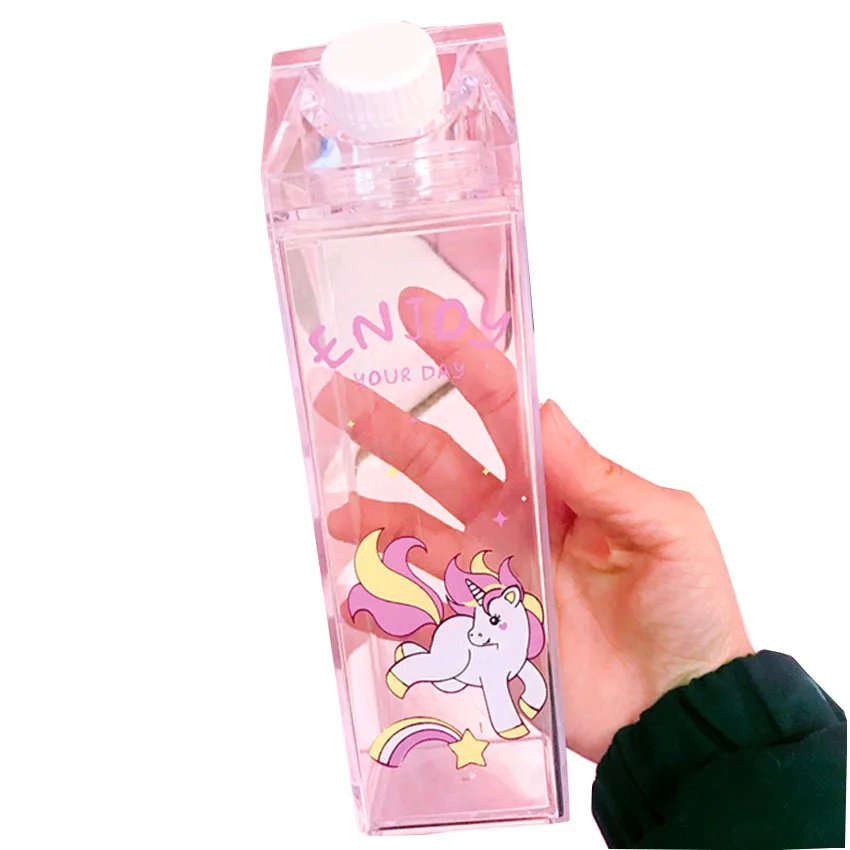 

custom logo water bottles transparent plastic bottle water childrens character portable water bottles, Customized color