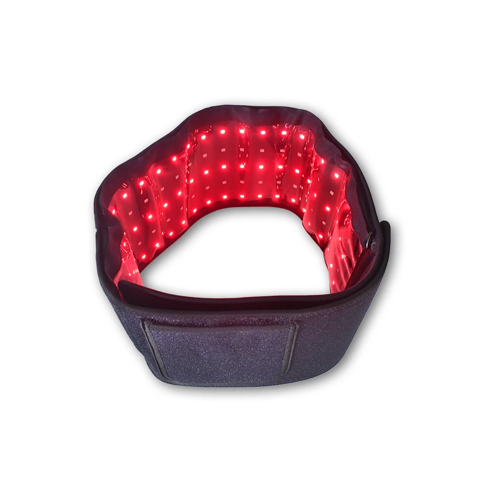 

2021 Pain Relief Red Light Therapy Belt 660nm 850nm Led Red Infrared Therapy Wrap For Body Slim, Blue / black