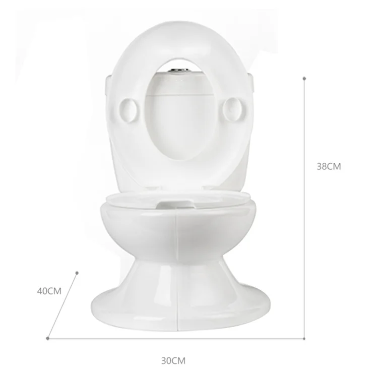 Baby Toilet Training Toilet For Toddler Boys & Girls - With Flushing