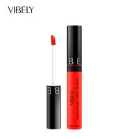 

VIBELY Lip Gloss Long Lasting Fashion Beauty Makeup Waterproof Matte Lip Glaze Private Label Lipgloss